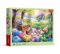 Trefl - Picnic on the Meadow - 1000 Pieces - DIY puzzle, Creative Entertainment, Classic Puzzles for Adults and Children from 14 years old