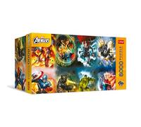 Trefl Premium Plus Quality Avengers: Legends in Action Jigsaw Puzzle - 8000 Pieces, A Series of Popular Character Puzzles Suitable for Adults and Teens Ages 15+