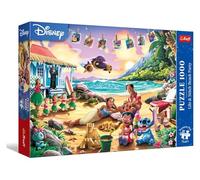 Trefl Premium Plus Quality Disney Lilo & Stitch Beach Party Puzzle - 1000 Piece Puzzle Series Characters for Adults & Kids Ages 14+
