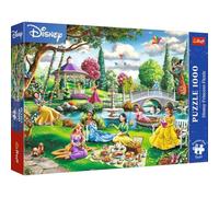 Trefl Premium Plus Quality Disney Princesses Picnic - 1000 Pieces, A Set of Puzzles with Favorite Characters for Adults and Children 14+ Years Old, Multicoloured, 10919
