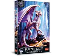 Trefl Premium Plus Quality Fantasy Collection - Treasure Guardian - 1000 Pieces, Fantasy World Images Series, Anne Stokes, for Adults and Children from 12 Years