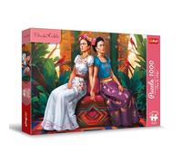Trefl Premium Plus Quality Frida Kahlo Two Faces Puzzle 1000 Pieces Puzzle Series by Artist Frida Kahlo for Adults and Children from 14 Years