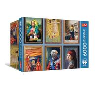 Trefl Premium Plus Quality Fun Art Collection Jigsaw Puzzle - 6000 Pieces - Timeless Themed Series - Perfect Compatible Pieces for Adults and Children 14+
