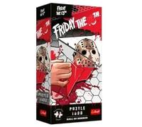 Trefl Premium Plus Quality Hall of Horror Puzzle: Friday the 13-1000 Pieces, A Range Rich in Horror and Dark Atmosphere Perfectly Compatible Pieces for Adults and Kids Ages 14+