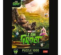 Trefl Premium Plus Quality Jigsaw Puzzle: Groot - 1000 Pieces, Puzzle Series with the Most Loved Characters - Perfectly Matching Pieces, for Adults and Children from 12 Years