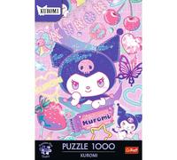 Trefl Premium Plus Quality Kuromi Puzzle 1000 Elements Puzzle Series with Favourite Heroes for Adults and Children from 14 Years