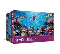 Trefl Premium Plus Quality Life on the Reef Jigsaw Puzzle - 6000 Pieces - Timeless Motifs for Adults and Children 14+