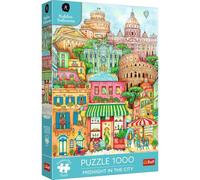 Trefl Premium Plus Quality Madalina Tantareanu: Midnight in Rome Puzzle Series 1000 Pieces Puzzle Series with Artist's Works for Adults and Children from 14 Years