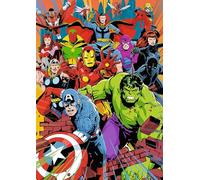 Trefl Premium Plus Quality - Marvel Heroes Puzzle - 1000 Pieces, Puzzle Series with Favorite Characters, Set Pieces, for Adults and Kids Ages 12+