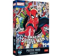 Trefl Premium Plus Quality Marvel: Spider-man-1000 Puzzle Series with the Most Loved Characters Perfectly Matching Pieces, for Adults and Children from 12 Years, Multicoloured, 10859
