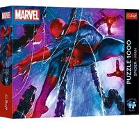 Trefl Premium Plus Quality Marvel Spider-Man: A Network of Adventures - 1000 Piece Puzzle Series with Favorite Characters for Adults and Teens Ages 14+