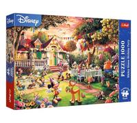 Trefl Premium Plus Quality Mickey Mouse Birthday Party Puzzle - 1000 Pieces, Puzzle Series Favourite Characters, for Adults and Children from 14 Years