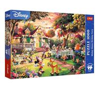 Trefl Premium Plus Quality Mickey Mouse Birthday Party Puzzle - 1000 Pieces, Puzzle Series Favourite Characters, for Adults and Children from 14 Years
