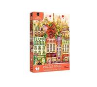 Trefl Premium Plus Quality Puzzle Madalina Tantarean: At Midnight in Paris - 1000 Elements, Puzzle Series with Works by the Romanian Artist, for Adults and Children from 14 Years