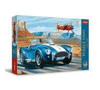 Trefl Premium Plus Quality - Puzzle Tea Time: Desert Race - 1000 Elements, Series Painted Nostalgic Pictures, Ideal Adaptation of Pieces, for Adults and Children from 12 Years