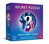 Trefl Premium Plus Quality - Secret Puzzle: Deepdive - 1000 Pieces - Full of Secrets and Surprises - Perfectly Lockable - Suitable for Adults and Teens Ages 14+