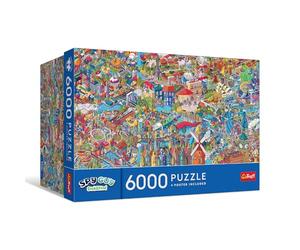 Trefl Premium Plus Quality - Spy Guy - S ind: City Break Puzzle - 6000 Pieces, Timeless Themes Series, Pieces That Fit Perfectly, For Adults & Teens Ages 14+