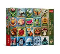 Trefl Premium Plus Quality Tea Time Puzzle - Four Seasons - 1000 Pieces - Nostalgic Painted Images Series for Adults and Children 14+