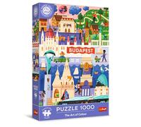 Trefl Jigsaw Puzzle The Art of Colour: Budapest, Hungary 1000 pieces Full-Colour Series 14+