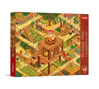 Trefl Premium Plus Quality - The Impossible Maze Jigsaw Puzzle - Fun Chickens - 500 Pieces, Timeless Themes Series, for Adults and Children Age 10+