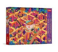Trefl Premium Plus Quality - The Impossible Maze Puzzle: Cheerful Dachshunds - 500 Pieces, Timeless Themes Series, Perfectly Fitting Pieces, for Adults and Children Aged 10 and Over