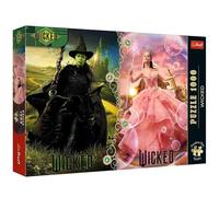 Trefl Premium Plus Quality Wicked, Wicked: Elphaba & Glinda Jigsaw Puzzle - 1000 Pieces, A Series of Favorite Character Puzzles for Adults and Kids Ages 14+