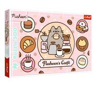 Trefl Pusheen in Cafeteria 500 Pieces DIY Puzzle Creative Entertainment for Adults and Children from 10 Years, Multicoloured, 37528