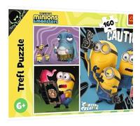 Trefl - Puzzle 160 Pieces, Stories of Minions, Minions & Monsters, 5+