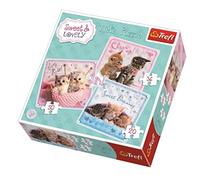 Trefl Puzzle Chatons mignons (20/36/50 pièces), 34809