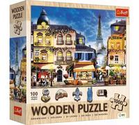 Trefl Puzzle drewniane 1000 el. Francuska uliczka - Trefl