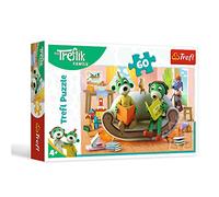 60 Piece Childrens Jigsaw Puzzle Rodzina Treflikow Cartoon Reading Books Together