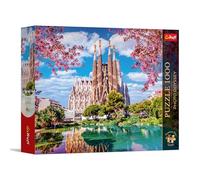 Trefl Sagrada Família, Barcelona, Spain - 1000 Piece Puzzle 26.9"x18.9" | Premium Plus Quality: Photo Odyssey, Unique Photographic Series, 14+