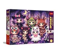 Trefl Spooky Stories - The Forest Magic Team - 100 Piece Puzzle - Colourful Puzzle with Mysterious Atmosphere, Fun for Children from 5 Years