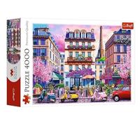 Trefl Spring in Paris 4000 Piece Jigsaw Puzzle for Travel Lovers, European Capital, France, DIY, Creative Entertainment, for Adults and Children from 15 Years