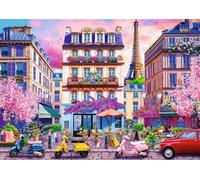 Trefl Spring in Paris 4000 Piece Jigsaw Puzzle for Travel Lovers, European Capital, France, DIY, Creative Entertainment, for Adults and Children from 15 Years