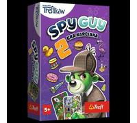 Trefl - Spy Guy 2 Card Game - Cooperative Observation Game, Pocket Family Game, Search Trail, for Adults and Kids Ages 5+