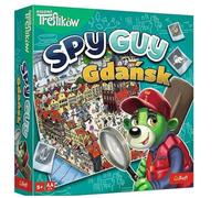 Trefl - Spy Guy Gdańsk - Cooperative Observation Game with City Attractions, Large Game Board, Family Board Game for Adults and Children from 5 Years