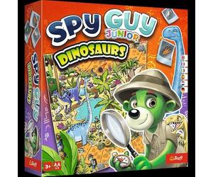 Trefl - Spy Guy Junior Dinosaurs | Cooperative detective game for the little ones, search for evidence and capture the villain, for children aged 3 and over