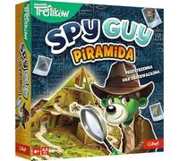Trefl - Spy Guy Pyramid - Cooperative Observation Game Spatial Board with Movable Elements, Family Board Game for Adults and Children from 6 Years Old
