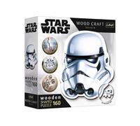Trefl Stormtrooper Helmet Wooden Puzzle - 160 Pieces | Size: 1 Pack Trefl Multicolor 1 Pack