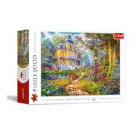 Trefl Summer Residence 6000 Pieces Large and Detailed DIY Creative Entertainment Fun Classic Puzzle for Adults and Children Ages 15+ Multicoloured, 65007
