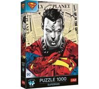 Trefl Superman Premium Plus Quality Superman-1000 Puzzle Series with the Most Loved Figures, Perfectly Matching Pieces, for Adults and Children from 12 Years, Multicoloured, 10884