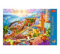 Trefl Tea Time: Visit Santorini 1000 Piece Puzzle