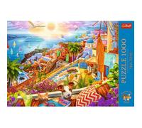 Trefl Tea Time: Visit Santorini 1000 Piece Puzzle