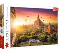 Trefl Temples in Bagan - 1000 Piece Jigsaw Puzzles for Adults & Children Aged 12+ Ancient Buddhist Temple Burma Puzzle