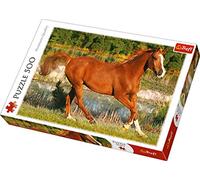 Trefl "The beauty of gallop Puzzle (500-Piece, Multi-Color)