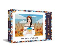 Trefl The Heart of Ukraine 10735 1000 Elements Solidarity Folk Theme Slawen Creative DIY Puzzle Modern Design for Adults and Children Aged 12 and Up