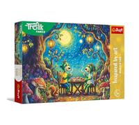 Trefl - The Treflik Family, Inspired by Art, Meeting in the Café - 100 Pieces - Colourful Puzzles with Fairy Tale Figures, Creative Entertainment, Toy for Children from 5 Years
