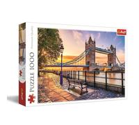 Trefl Tower Bridge, London 1000 Pieces DIY Puzzle with Monuments, Creative Entertainment, for Adults and Children from 12 Years, Multicoloured, 10774