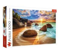 Trefl TR10461 Samudra Beach, India 1000 Pieces, Premium Quality, for Adults and Children from 12 Years, Puzzle, Coloured